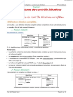 Chapitre 4-Les Structures Itératives-2018