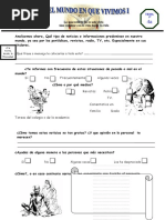 Tema 4a (El Mundo en Que Vivimos I)