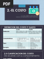 07-11-21 Contabilidad de Costos - Clase 2 Parte 1 El Costo