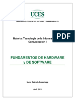 TIC1 U4 - Fundamentos de Hardware y SW