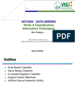 Week 4 - Classification Alternative Techniques