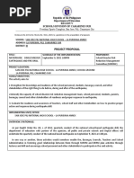 Project Proposal: Enclosure No.2-B To Div. Memo No. 156 S, 2021 Re.: Guidelines in The Preparation of Proposals