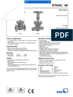 Staal 40: Gate Valves