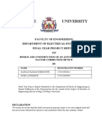 Final Year Power Factor SENT