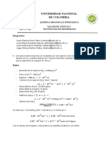 Solucion Taller 1-Quimica Orgánica e Inorgánica