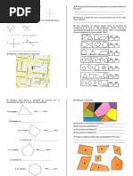 Atividade 4ºano - Tipos de Retas e Polígonos