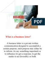 Business Letters