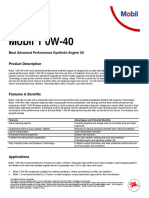 Mobil 1 0W-40: Product Description