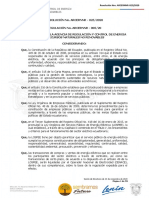 Regulación Nro. ARCERNNR-005 - 20