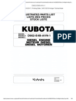 Kubota D902 Part List