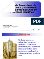 Smar DT300 - Transmissor de Densidade e Concentração para Medição Contínua em Processos Industriais