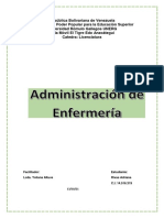 Administracion Enfermeria Unidad III. Rivas Adriana. Seccion A