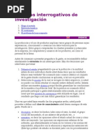 Métodos Interrogativos de Investigación