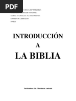 Introduccion A La Biblia Guia