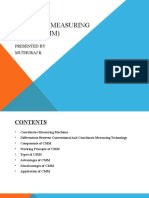 Coordinates Measuring Machines (CMM)