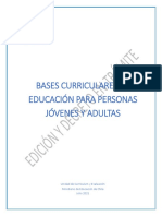 Nuevas Bases Curriculares Epja