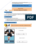 Topic: Procedures For Amicable Dispute Resolution