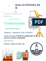 Listado de Un Proyecto Ejecutivo