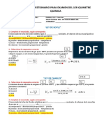 Cuestonario de Quimica