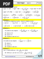 Calcul Intégral