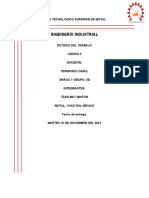 II3B - Estudio Del Trabajo - U2 - Reporte - Keken - Tzab May - , Martin