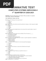 Summative Test Ict 10 1st Quarter