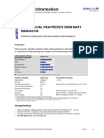 Technical Information: Mga Special Heatresist Semi Matt 58MGA2106