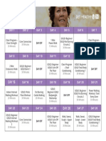 Foundations Calendar