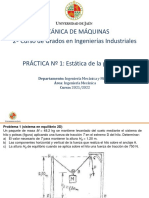 Práctica 1-Estática Partícula 21-22