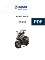 SYM Scooter Parts - rv250