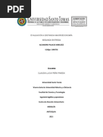 Solución Evaluación A Distancia Macroeconomía Segunda Entrega