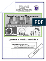 Organization and Management