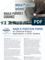 Nadca White Paper On Chemical Applications in Hvac Systems 0