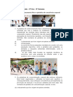 Exercícios de Revisão 9º Ano 8 Semana 1