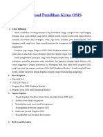 Contoh Proposal Pemilihan Ketua OSIS