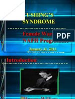 Cushing'S Syndrome Female Ward Staff NAFH Programme