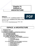 Espace Et Architecture