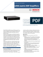 Communications Systems - PLM-4Px2x PLENA Matrix DSP Amplifiers