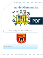 5.0 Matemàtica - Plan de Trabajo Noviembre - 2021