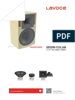 Skema Box Speaker LAVOCE - Sistema-F153.14N