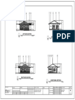 Left Side Elevation Cross Section B 1 A2 3 A2: Scale 1:100MTS Scale 1:100MTS