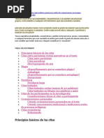 Principios Básicos de Las Citas: Dialectica-Conductual-Dbt