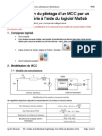 TD Matlab MCC Hacheur Serie