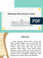 Metode Memahami Islam