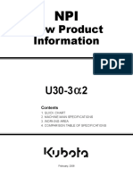 Kubota Produktinfo U30 3ALPHA2