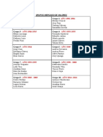 Mercado de Valores Grupos