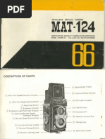 YASHICA MAT-124 User's Manual