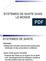 Systémes de Santé Dans Le Monde 1ere Medecine - PPSX