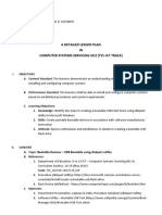 A Detailed Lesson Plan IN Computer Systems Servicing Nc2 (Tvl-Ict Track)