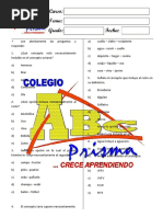 Inclusion de Conceptos - Segundo